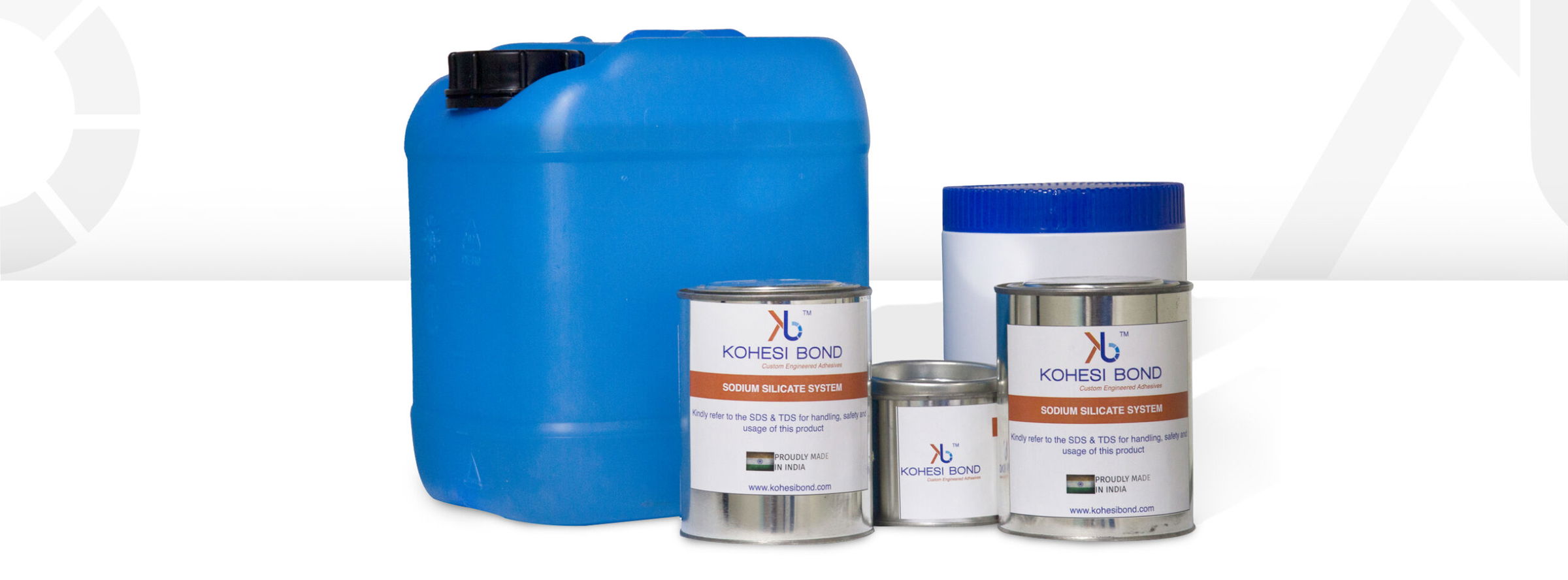 sodium silicate based systems